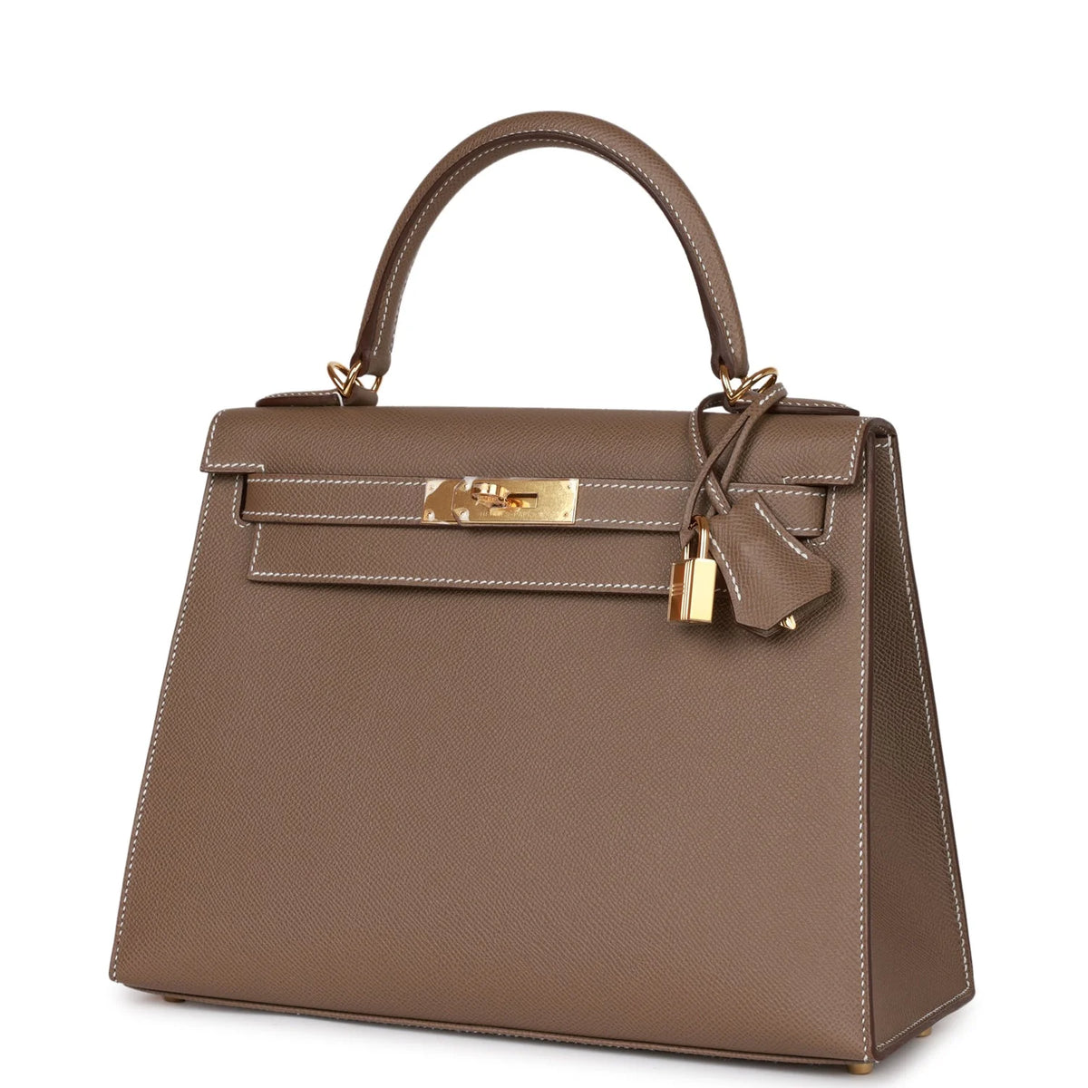 Kelly 28 Etoupe Epsom Handbag X943857