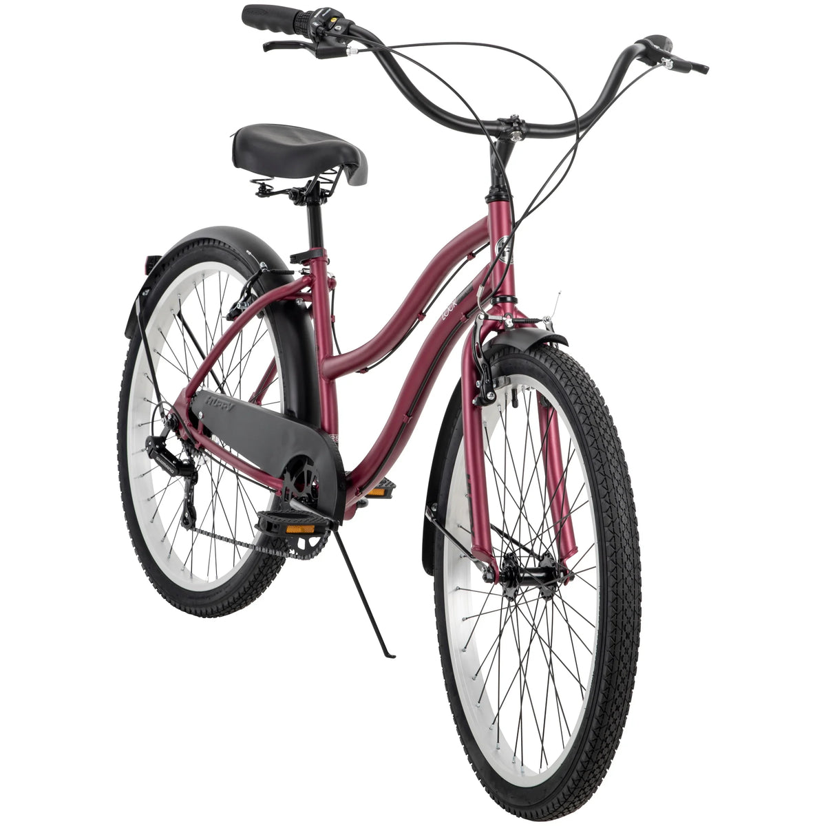 Pink 26-inch 7-speed Cruiser Bike D30772