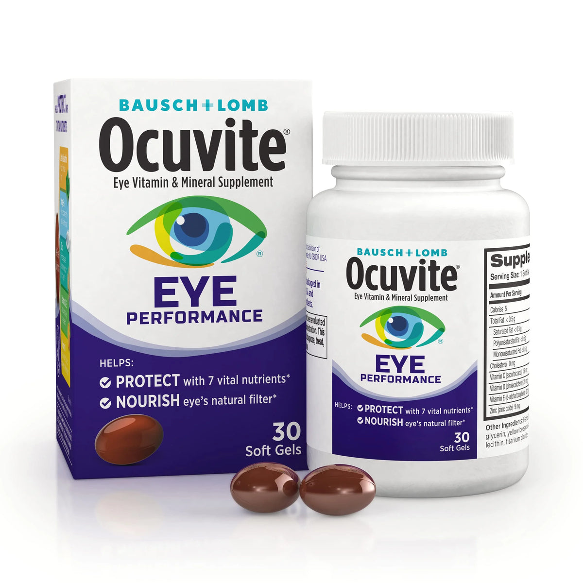 Eye Performance Formula Soft Gels 30 Count I759
