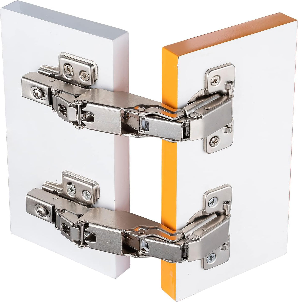 165 Degree Full Overlay Screw-On Cabinet Hinge 6Pcs Pack of 2 I444211