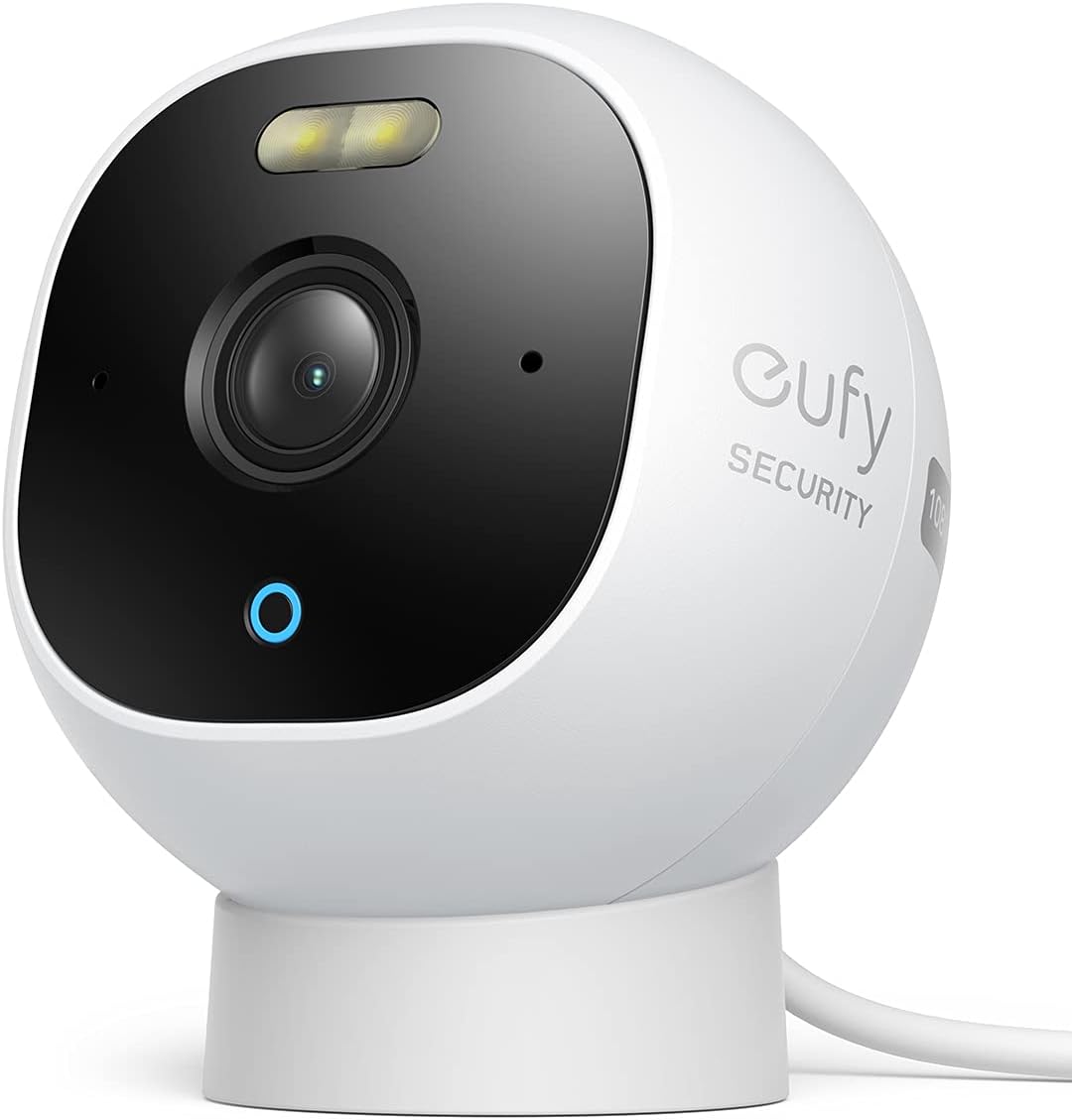 Outdoor Security Camera with 1080p Resolution, Spotlight, Color Night Vision, IP67 Weatherproof D793