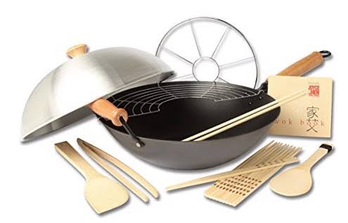 14 inch 10 Piece Non-Stick Wok Set K833