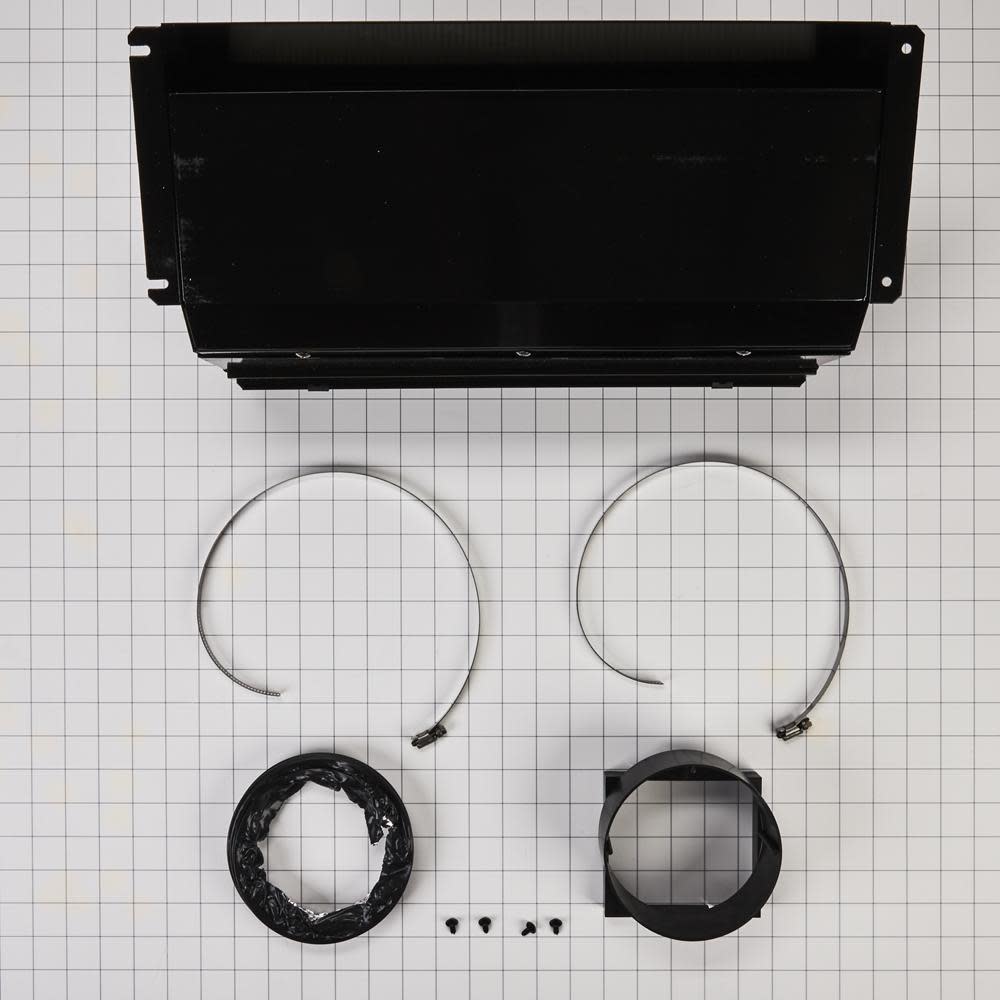 White Ductless Downdraft Range Vent Kit N589652
