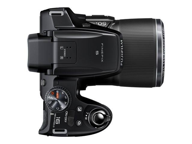 Black 16.2 MP 50x Optical Zoom Digital Camera F870758