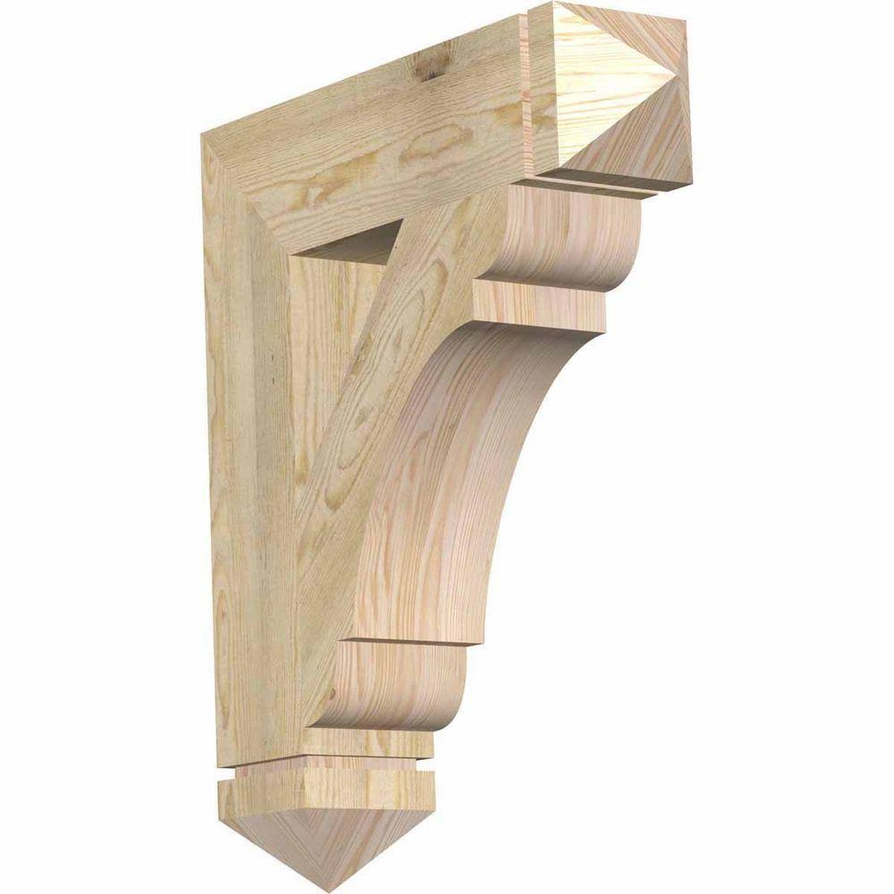 Douglas Fir Rough Sawn Bracket Z72132