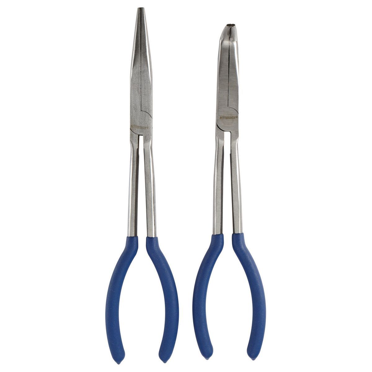 11 in. Straight & 90° Offset Long Reach Pliers, 2-Piece M859634