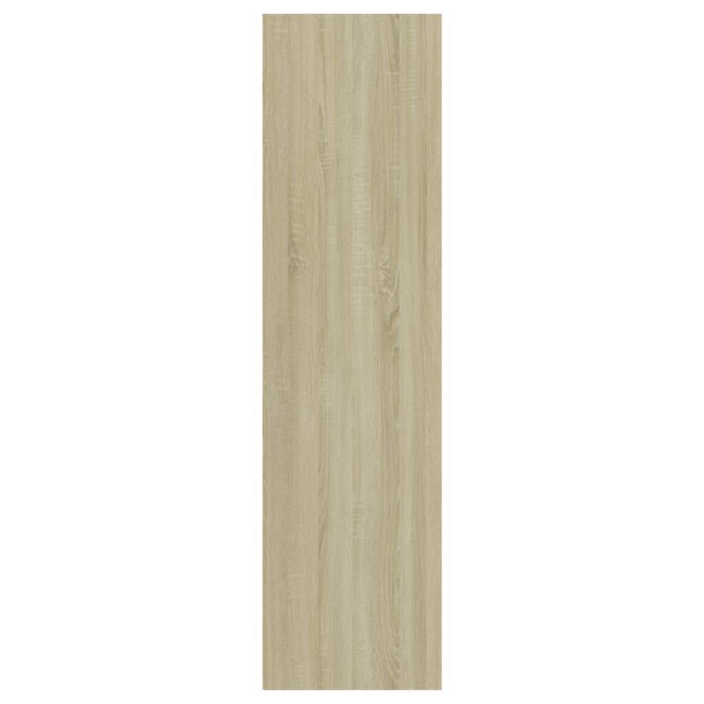 3-Tier Book Cabinet Sonoma Oak Chipboard N1442