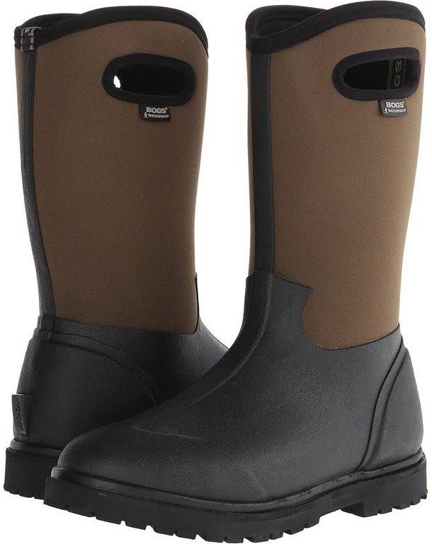 Black & Brown Roper Boots A7169