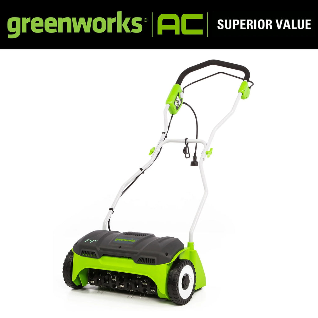 14 in. 10 Amp Corded Electric Dethatcher Y528717