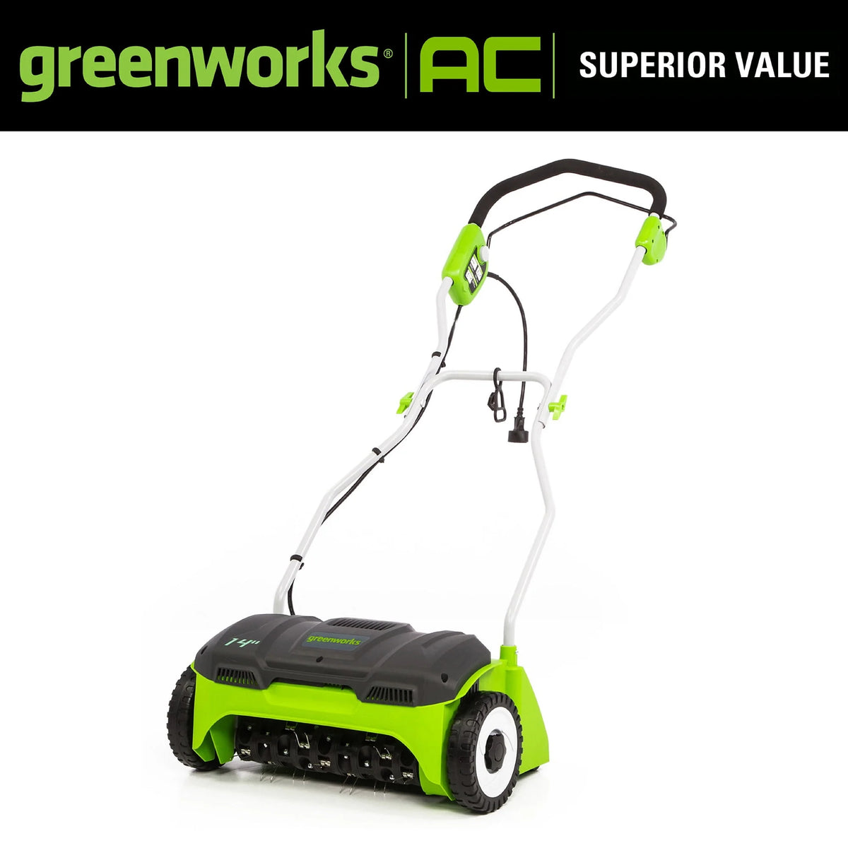 14 in. 10 Amp Corded Electric Dethatcher Y528717