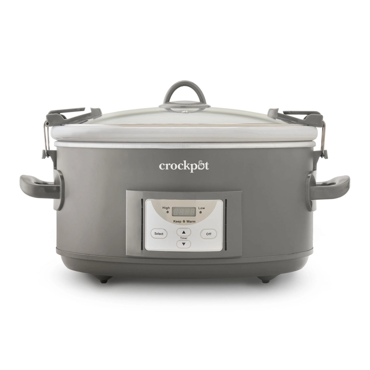 7-Quart Programmable Slow Cooker, Grey Q141