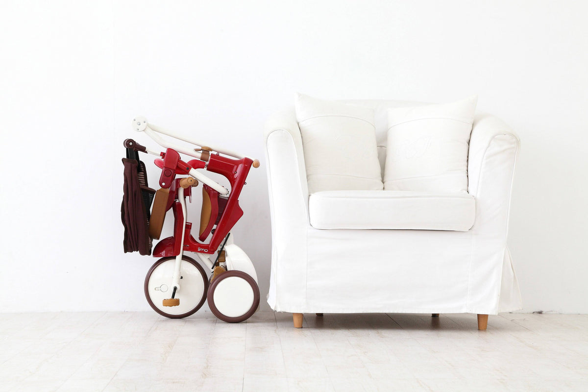 3-in-1 Folding Tricycle with Canopy White F9251