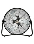20 Inch High Velocity Metal Stand Fan, Black F155