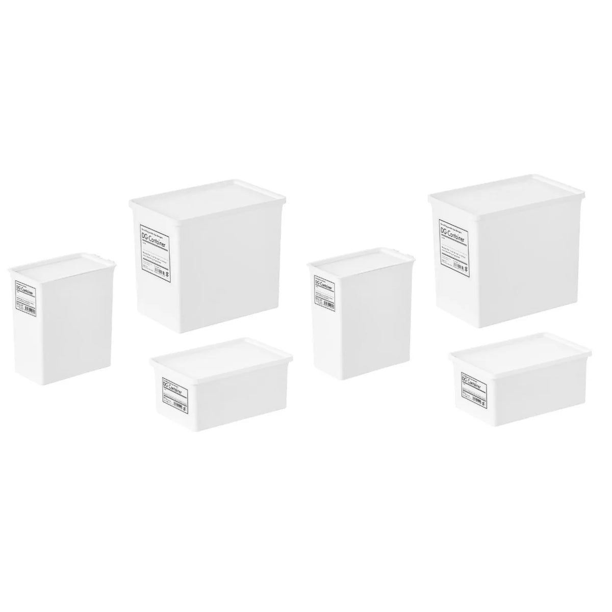 6 pcs Storage Container Z499