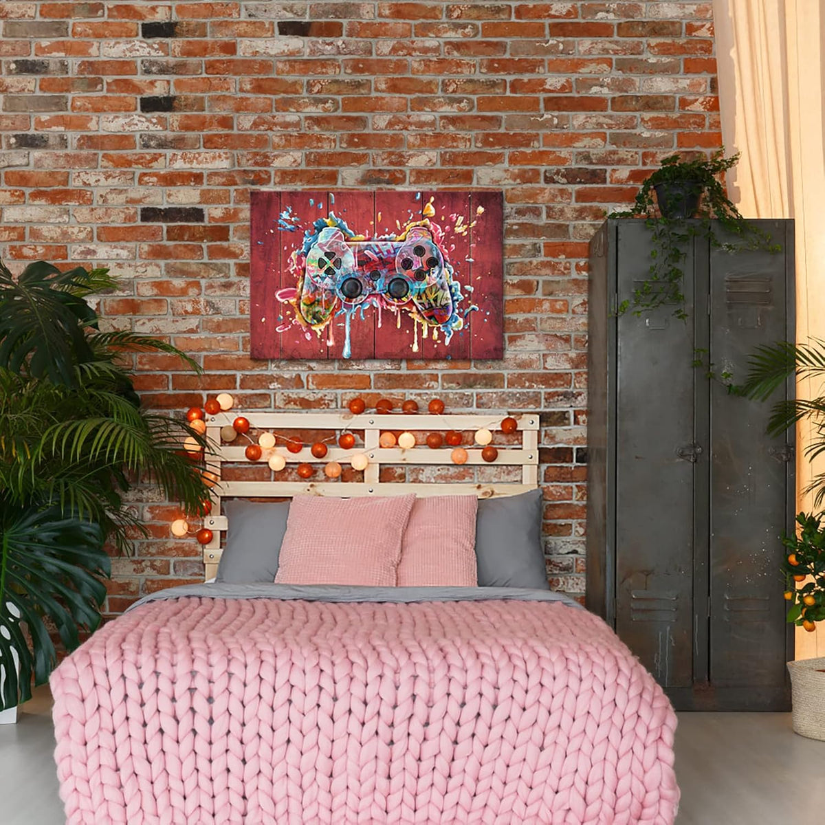 24'' x 36'' Framed Gaming Canvas Wall Art O94610