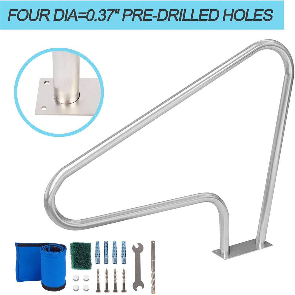 Rustproof Stainless Steel Pool Handrail V11017
