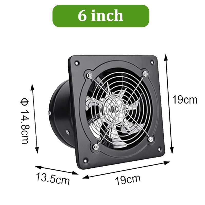 6 Inch Wall Mounted Exhaust Fan C586