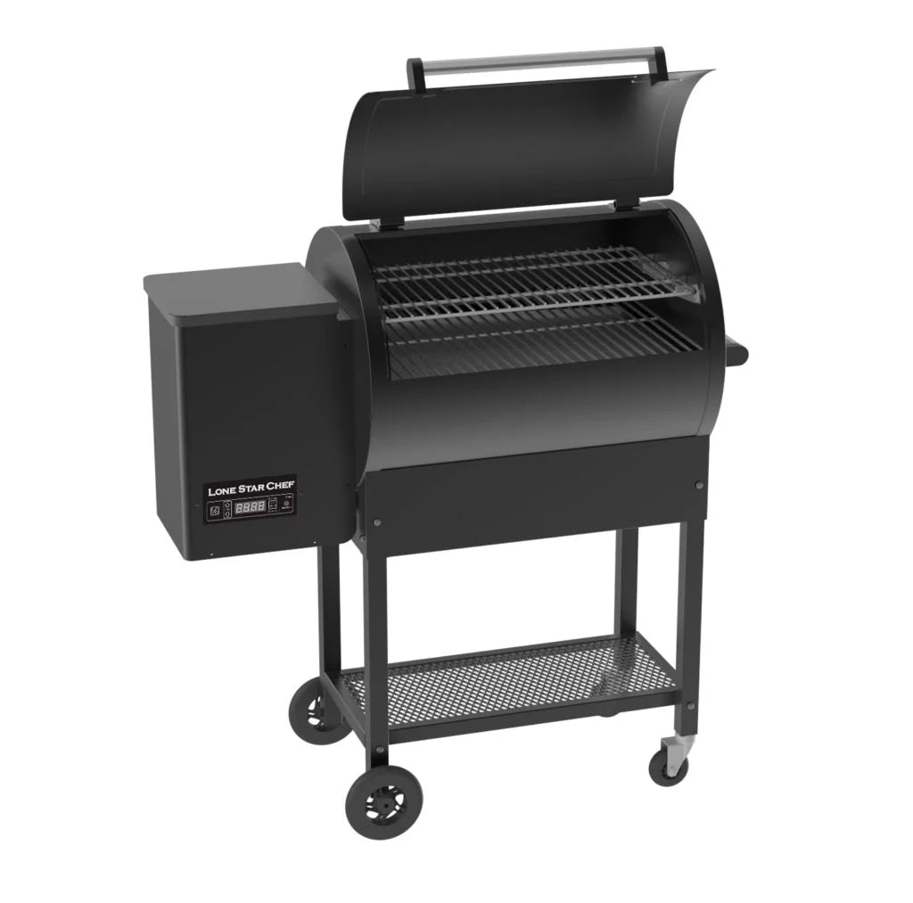 510 square inch Pellet Grill with Side Shelf Q505