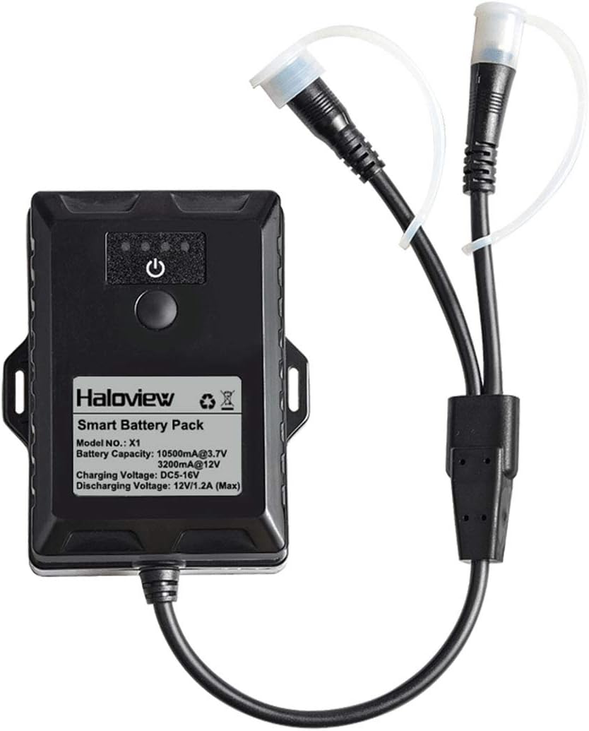 Smart Battery Pack for Backup Camera Systems Pack of 2 V850