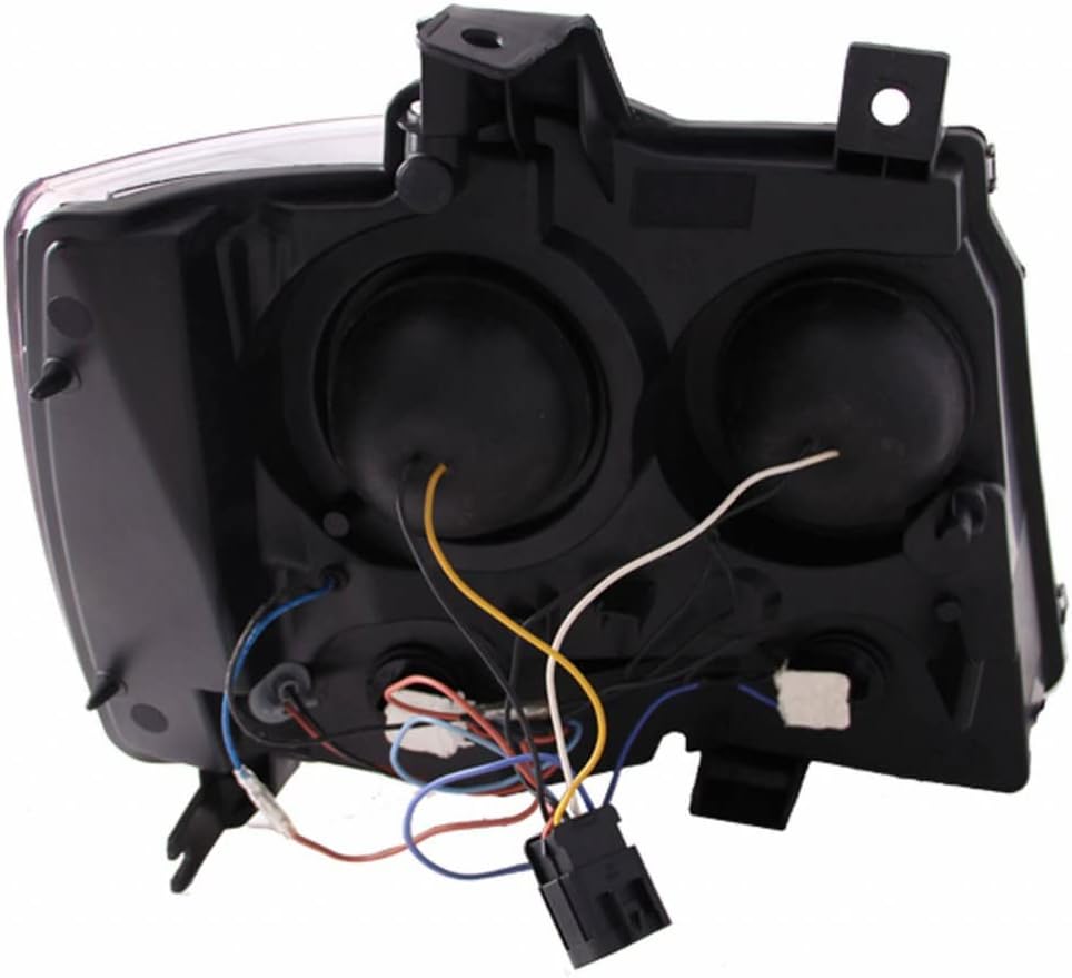Projector Headlights with U-Bar Black C1493