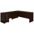 72 in. Corner Desk with Return & Mobile File Cabinet H851