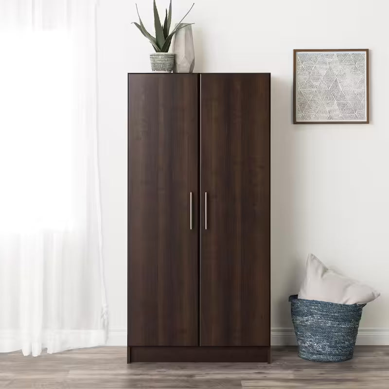 Wood Freestanding Garage Cabinet in Espresso R190
