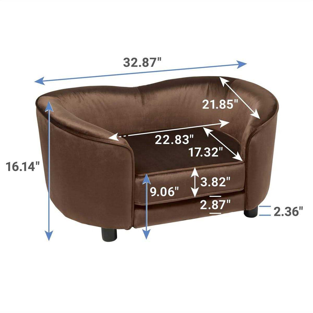 Loveseat Pet Bed with Removable Cover I1261