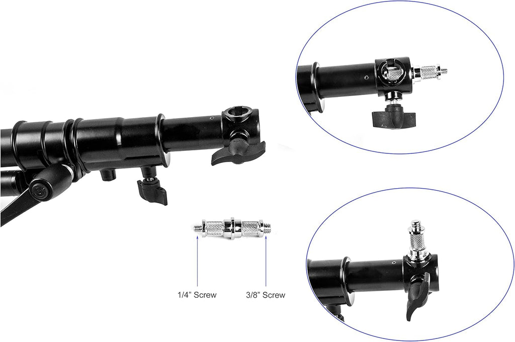 Wall Mount Boom Arm for Strobe Lights, 51 inches, Pack of 2 X30522