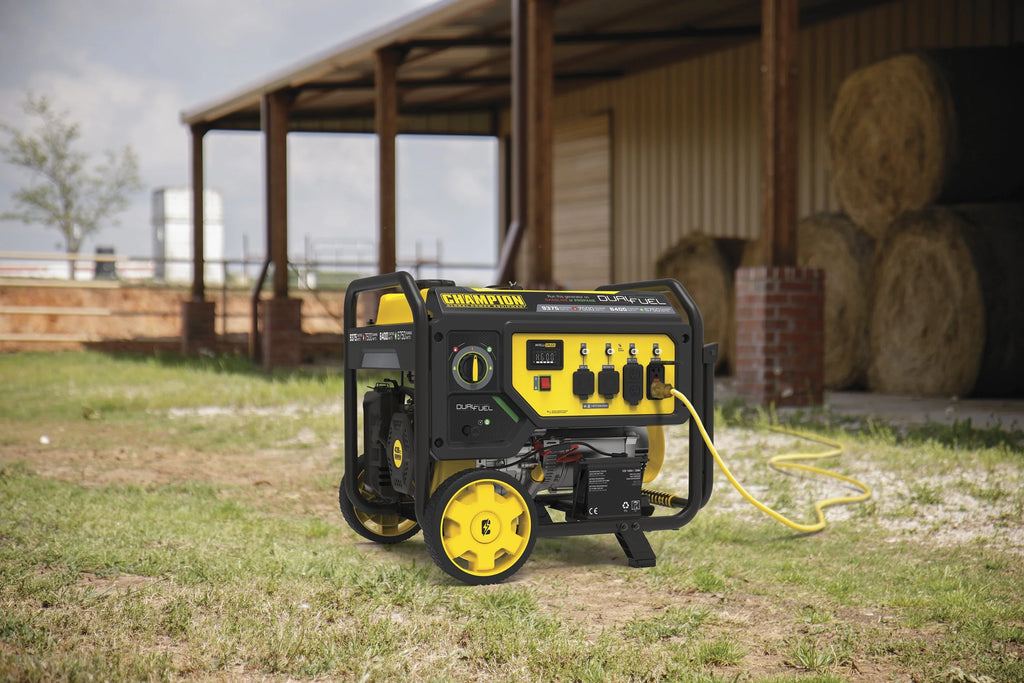 9375/7500 Watts Dual Fuel Portable Generator with Electric Start S1251