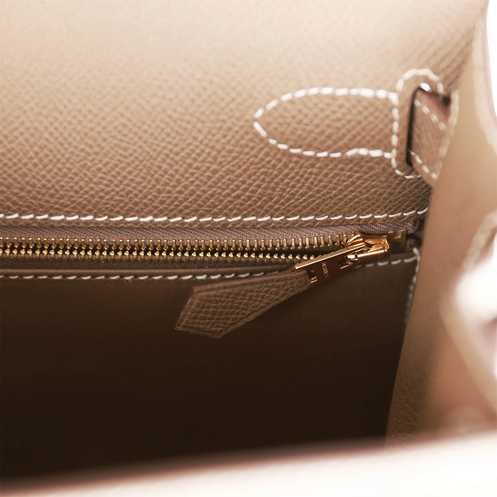 Kelly 28 Etoupe Epsom Handbag X943857