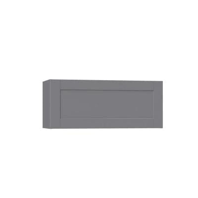 Gray Wall Bridge Cabinet with Lift Up Door W23864