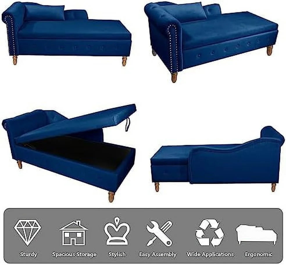 Pink Velvet Button Tufted Bench I942