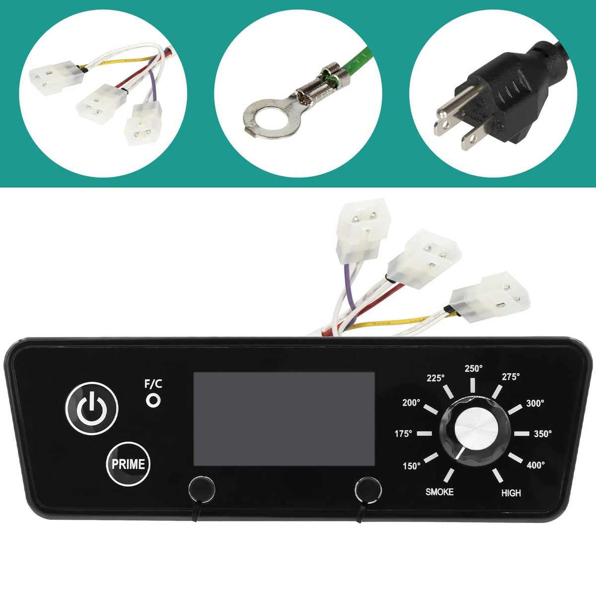 Digital Thermostat Controller Board Kit with LCD Display D67176