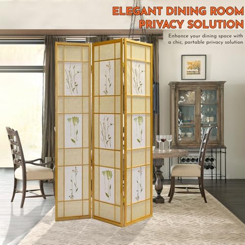 3 Panel Portable Foldable Freestanding Room Divider Screen K219423