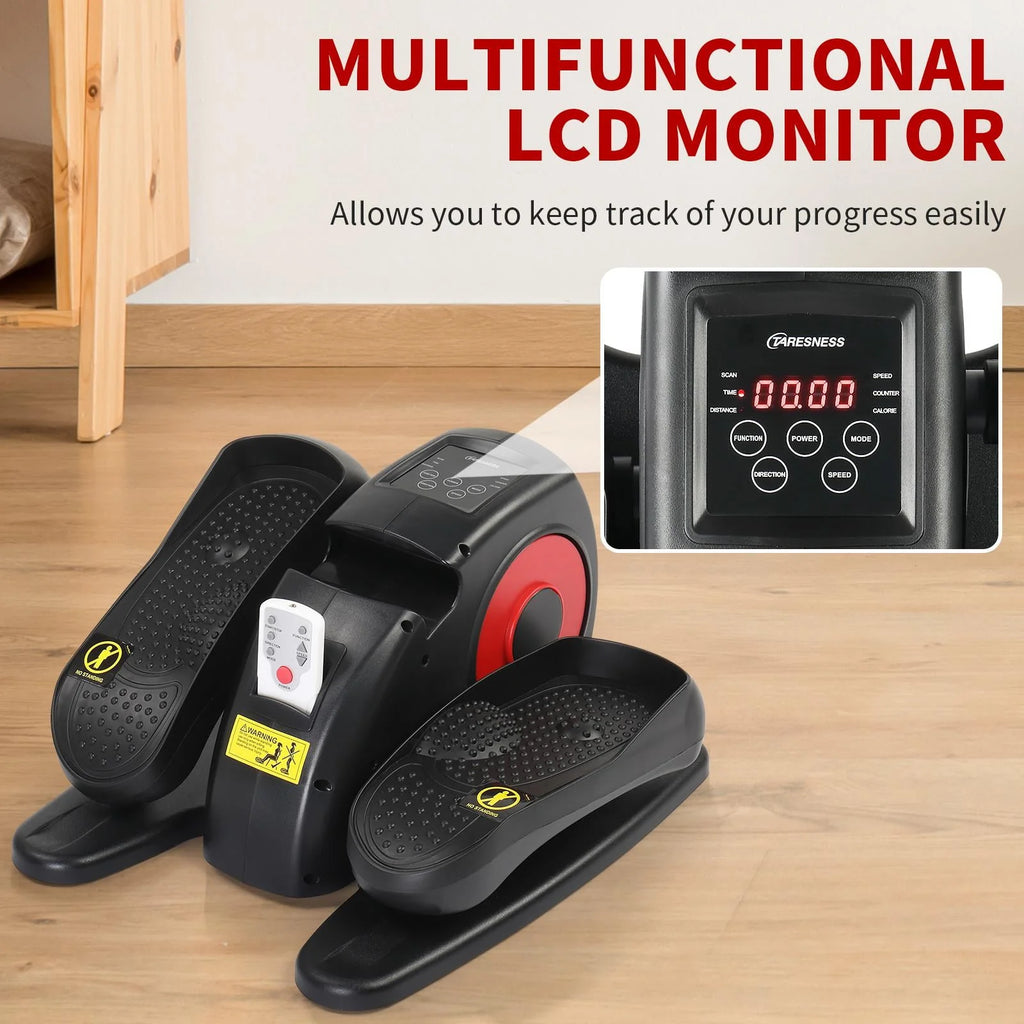 Electric Elliptical Machine with Built in Display Monitor F949591
