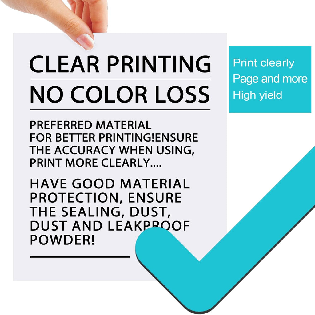 Toner Cartridge 4 Pack for Kyocera ECOSYS P5026cdn P5026cdw M5526cdn M5526cdw Printer X78868