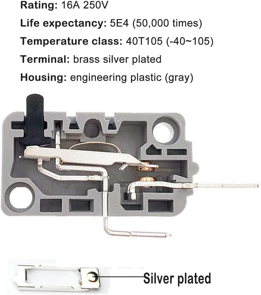 Microwave Door Switch 16A 125/250V H450840