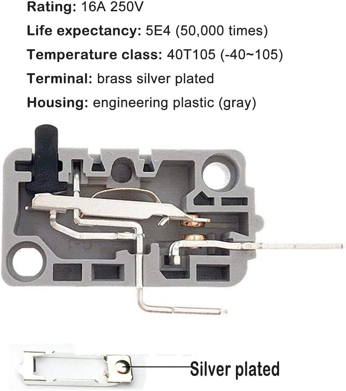 Microwave Door Switch 16A 125/250V H450840
