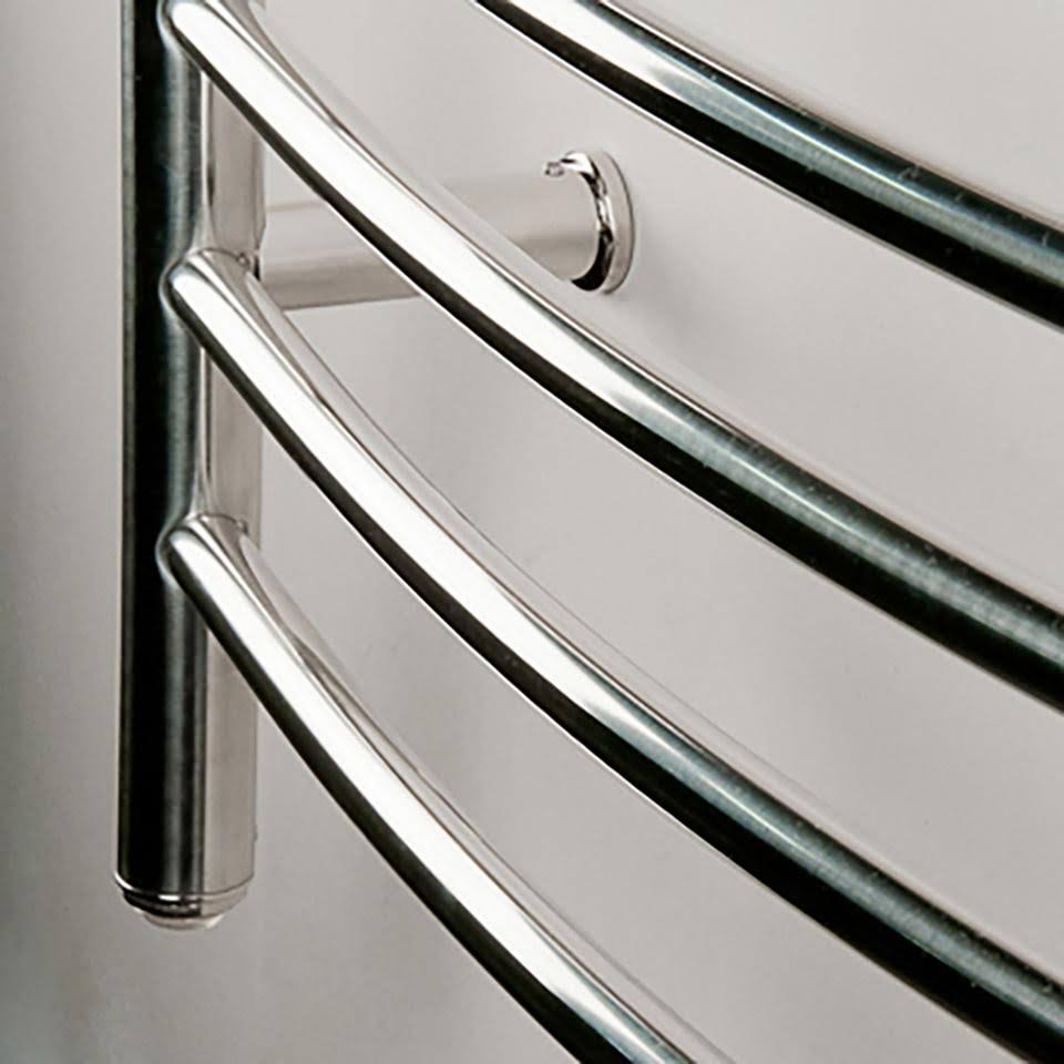 Polished Stainless Curved Towel Warmer X70927
