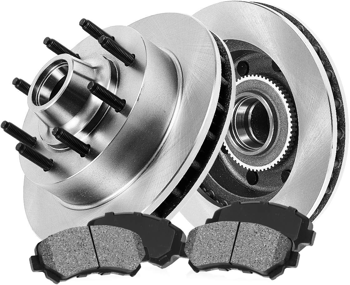 Brake Disc Rotors + Metallic Brake Pads P832248