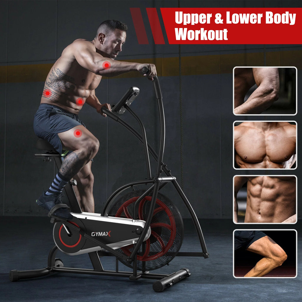 Fan Exercise Bike with LCD Display J55524