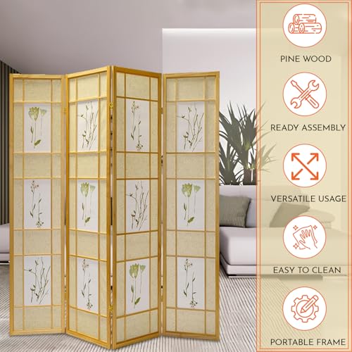 3 Panel Portable Foldable Freestanding Room Divider Screen K219423