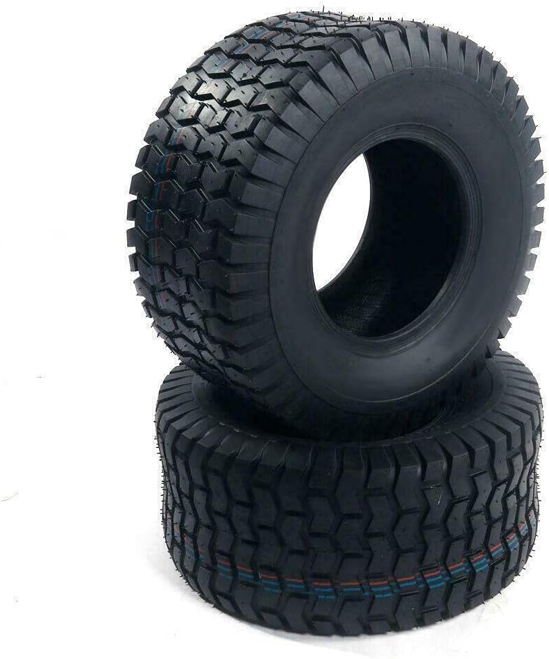 2Pcs 18 x 6.50-8 Tubeless Lawn Mower Tire N5390