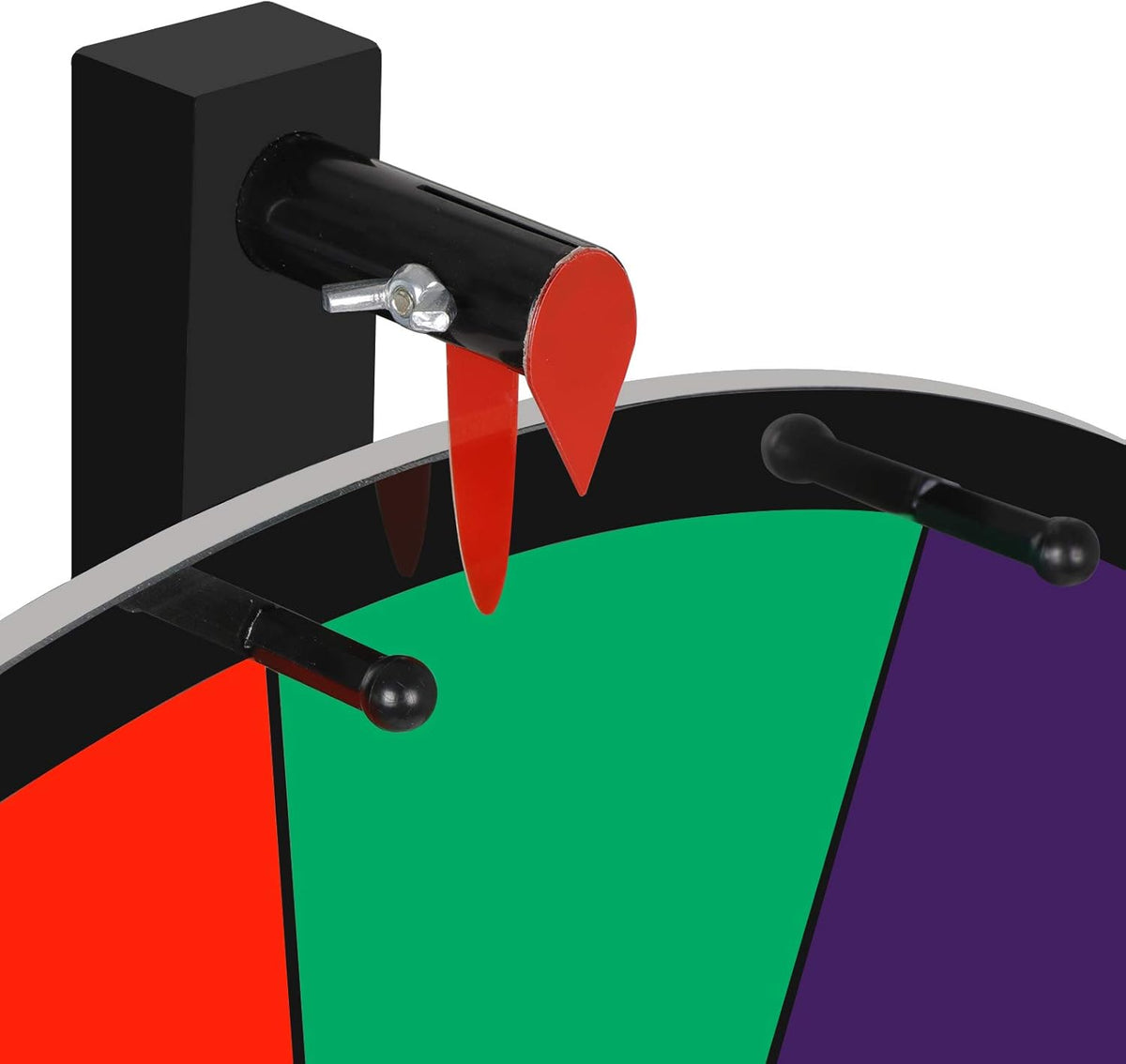 14 Slots Color Customized Spinning Prize Wheel with Dry Erase Marker Pen I87179