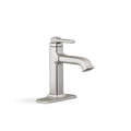 Vibrant Brushed Nickel Single-Handle Bathroom Faucet W87770
