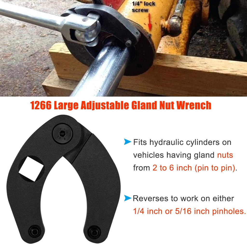 Adjustable Gland Nut Wrench Set of 2 G29819