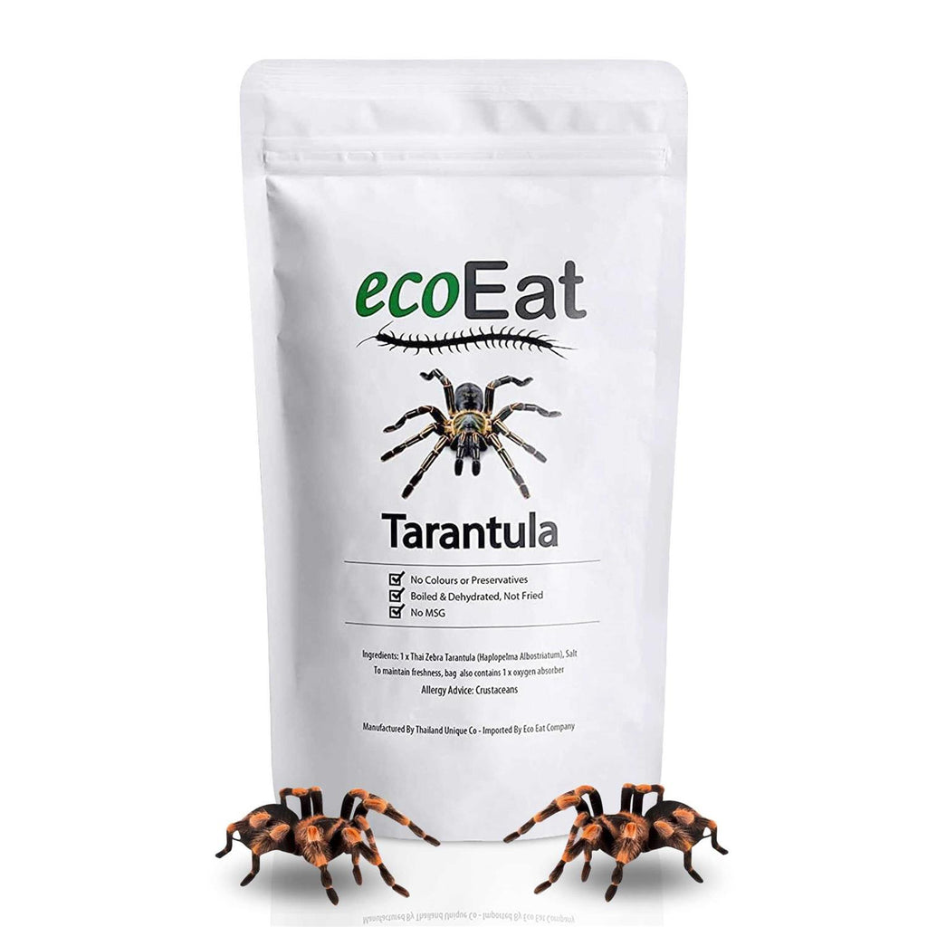Edible Dehydrated Zebra Tarantula Insect V380