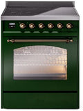 Emerald Green Induction Range with Electric Oven D96209