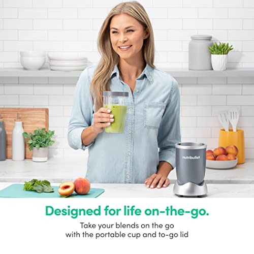 24 Ounce 600 Watt Gray Personal Blender Q527