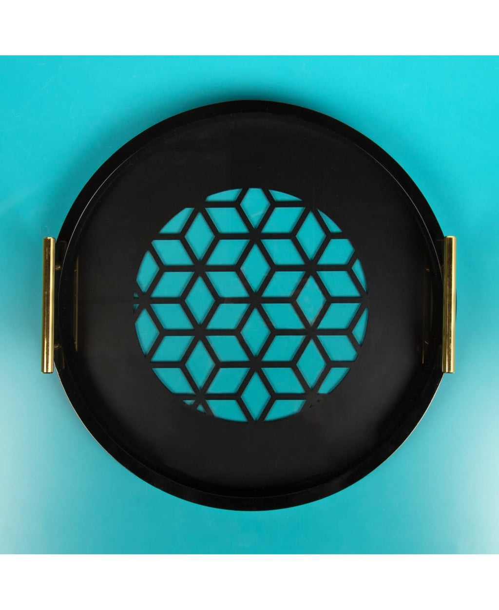 Pink Round Cut-Out Tray U497